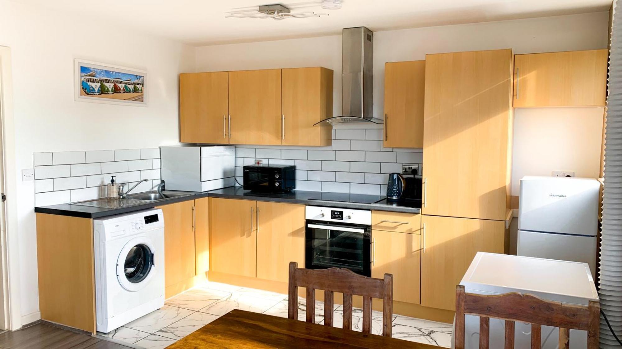 Apartment Sidemersey Livings - And Quiet 2-bedroom *
